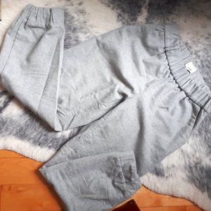 WILFRED (XS) - Light Grey Wool Joggers